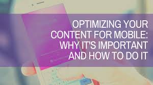 Optimize Your Content: