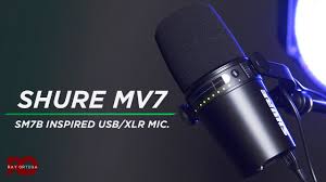 Shure MV7 USB Podcast Microphone: