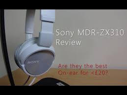 9. Sony Dynamic Closed-Type Headphones MDR-ZX310