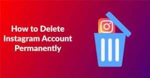 delete instagram accound