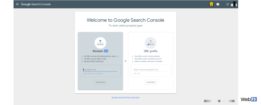 Login to Google Search Console: