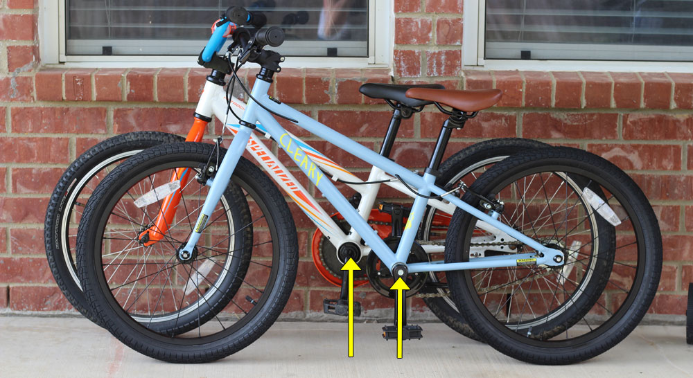 best-kids-bikes-difference-in-bottom-bracket-height
