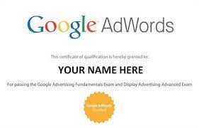 Adwords digital marketing certification