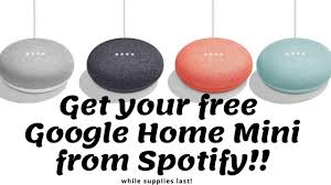 google home mini Spotify