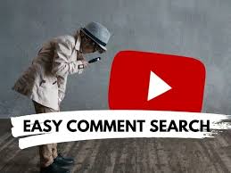 Search YouTube Comments