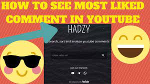 Hadzy: yioutube search comments