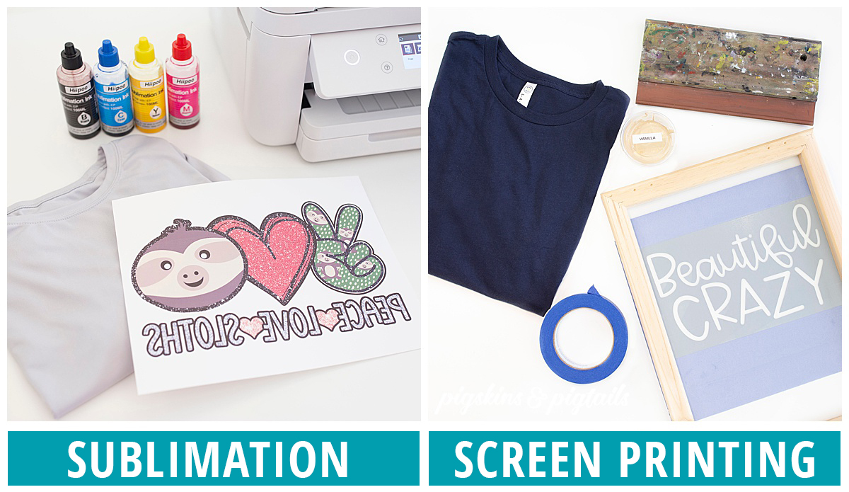 3 Best Comparision: DTG vs Sublimation vs Screen Printing