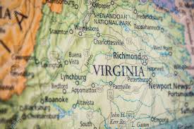 virginia state map