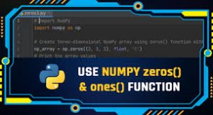 np zeros Python