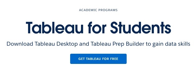 Tableau for Students