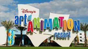 Disney Art of Animation Resort map