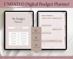digital budget planner for ipad 