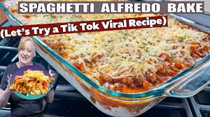 TikTok Spaghetti Bake
