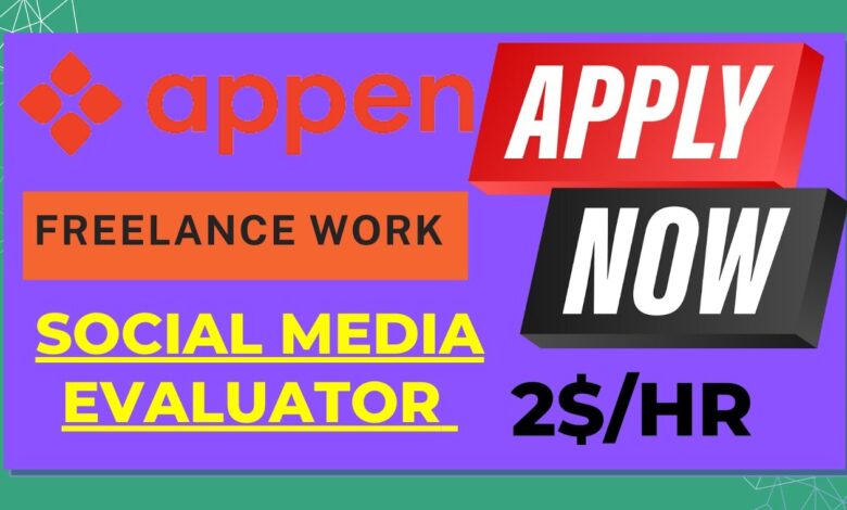 appen social media evaluator