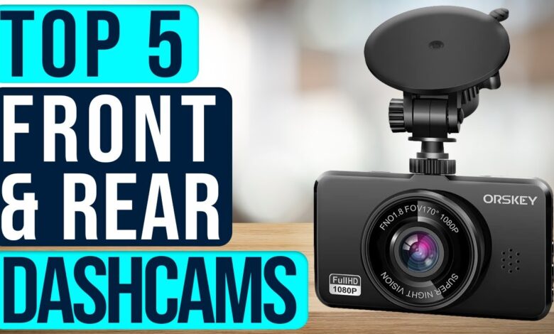 best dash cams front and rear