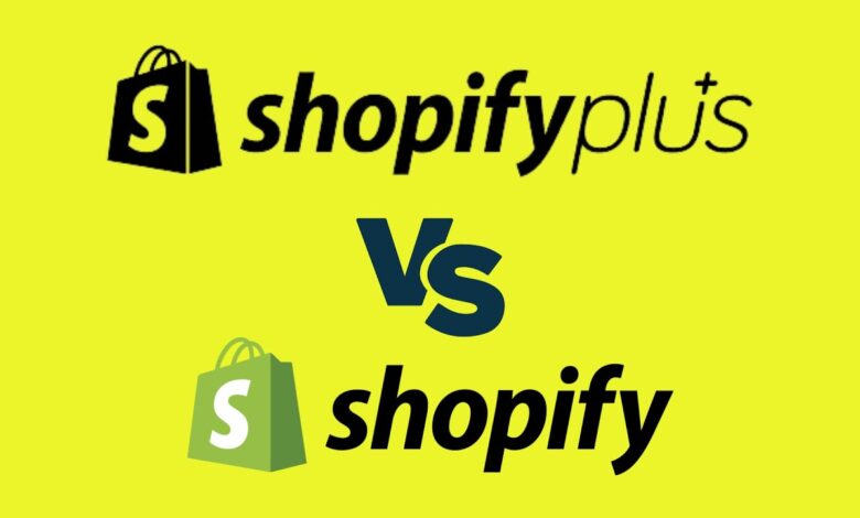 shopify vs shopify plus